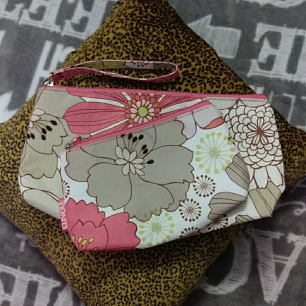 Clinique cosmetic bag